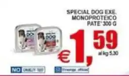 Pewex Special Dog Exe. Monoproteico Pate offerta