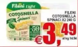 Pewex Fileni cotosnella spinaci offerta