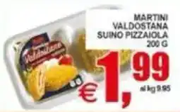 Pewex Martini Valdostana suino pizzaiola offerta