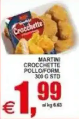 Pewex Martini crocchette pollo/form offerta