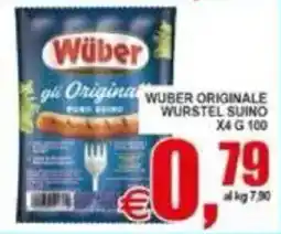 Pewex Wüber Wurstel Suino offerta