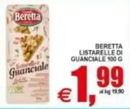 Pewex Beretta listarelle di guanciale offerta