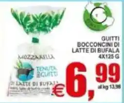 Pewex Guitti bocconcini di latte di bufala offerta