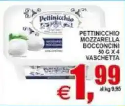 Pewex Pettinicchio Mozzarella Bocconcini offerta