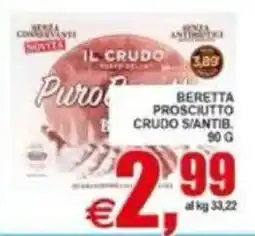 Pewex Beretta prosciutto crudo s/antib. offerta
