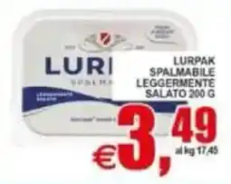 Pewex Lurpak spalmabile leggermente salato offerta