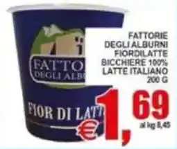 Pewex Fior di latte Fattorie degli Alburni offerta