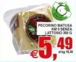 Pewex Pecorino Matusa senza lattosio offerta