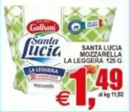 Pewex Santa Lucia Mozzarella La Leggera offerta