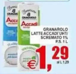 Pewex Granarolo latte accadi uht scremato 1% offerta