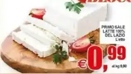 Pewex Primo Sale Latte 100% del Lazio offerta