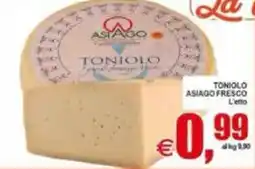 Pewex Toniolo Asiago Fresco offerta