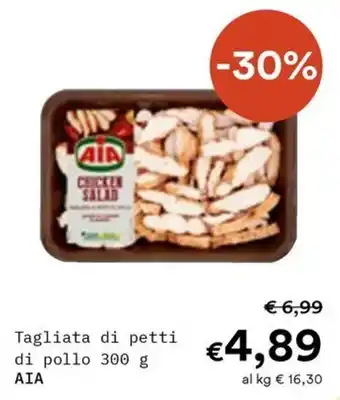 Borello Supermercati Tagliata di petti di pollo AIA offerta