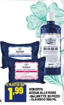 Risparmio Casa Roberts acqua alle rose offerta