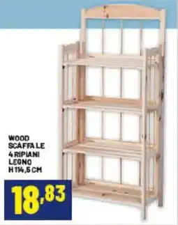 Risparmio Casa Wood scaffale offerta