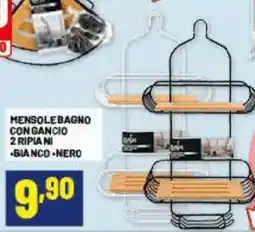 Risparmio Casa Mensole bagno con gancio offerta