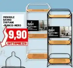 Risparmio Casa Mensola bagno 3 ripiani BAH offerta