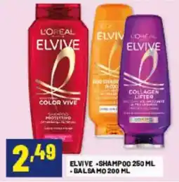 Risparmio Casa Elvive shampoo e balsamo offerta