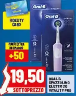 Risparmio Casa Oral-B spazzolino elettrico vitality pro offerta