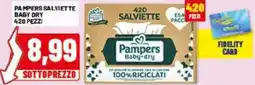Risparmio Casa Pampers Baby-dry salviette offerta