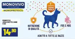 Risparmio Casa Monovivo crocchette cane offerta
