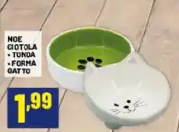 Risparmio Casa Noe ciotola tonda forma gatto offerta