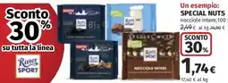Ipercoop Ritter Sport Special Nuts nocciole intere offerta