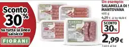 Ipercoop Salame di Mantovana Fiorani offerta