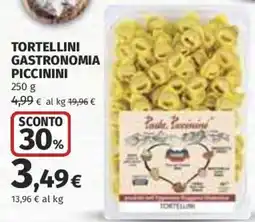Ipercoop Tortellini gastronomia Piccinini offerta