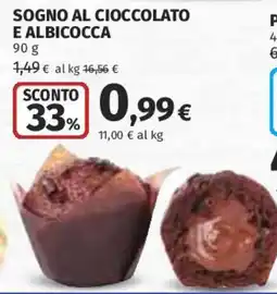 Ipercoop Sogno al cioccolato e albicocca offerta