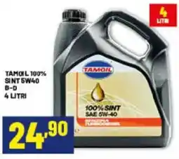 Risparmio Casa Tamoil 100% sint 5w40 offerta