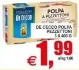 Pewex Polpa a pezzettini De Cecco offerta