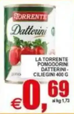 Pewex La Torrente pomodorini datterini offerta