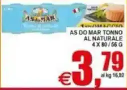 Pewex As do Mar tonno al naturale offerta