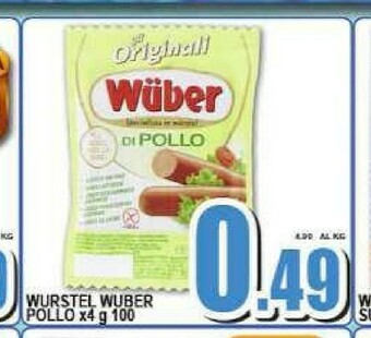 Sacoph Wurstel di pollo offerta