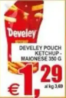 Pewex Develey pouch ketchup maionese offerta