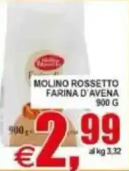Pewex Molino Rossetto Farina d'Avena offerta