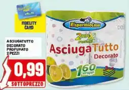 Risparmio Casa AsciugaTutto Decorato offerta