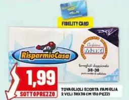Risparmio Casa Tovaglioli scorta famiglia offerta
