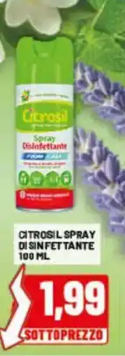 Risparmio Casa Citrosil spray disinfettante offerta