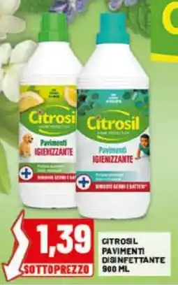 Risparmio Casa Citrosil Pavimenti Disinfettante offerta