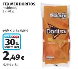Ipercoop Tex Mex Doritos offerta
