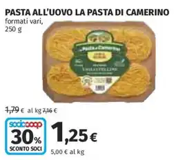 Ipercoop Pasta all'uovo la pasta di camerino offerta