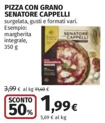 Pizza con grano Senator Cappelli
