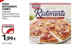 Ipercoop Pizza ristorante Cameo offerta