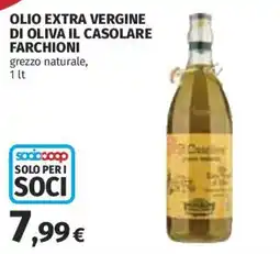 Ipercoop Olio extra vergine di oliva il casolare farchioni offerta