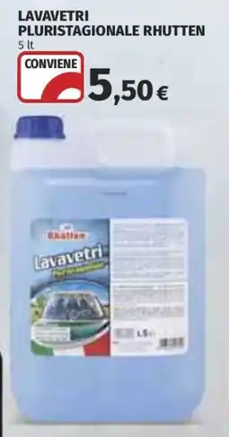 Ipercoop Lavavetri pluristagionale Rhutten offerta