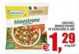 Pewex Orogel minestrone 15 verdure offerta