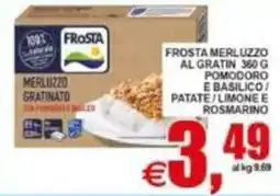 Pewex Frosta merluzzo gratinato offerta