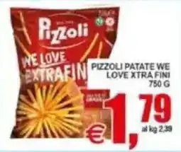 Pewex Pizzoli patate we love xtra fini offerta
